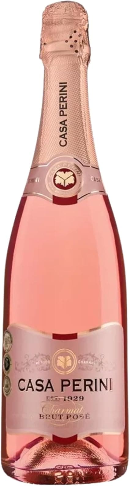 Casa Perini Brut Rosé Espumante 750 ml: R$48,50 na Amazon (36%)