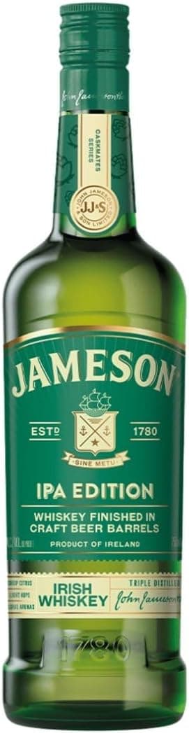 Jameson Caskmates IPA Irlandês: acabamento com florais e cítricas