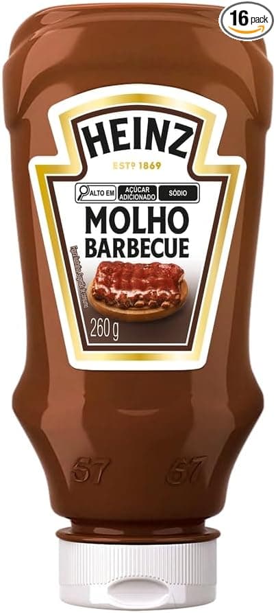 Volta às Aulas: Heinz BBQ 260 g a R$18,29 com frete grátis na Amazon