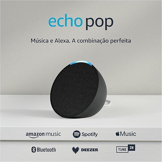 Echo Pop chega ao Brasil por R$379,00 com Alexa e som de qualidade