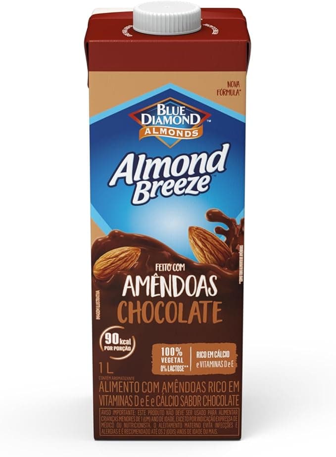 Almond Breeze Chocolate 1L Oferta Volta às Aulas na Amazon por R$20,79