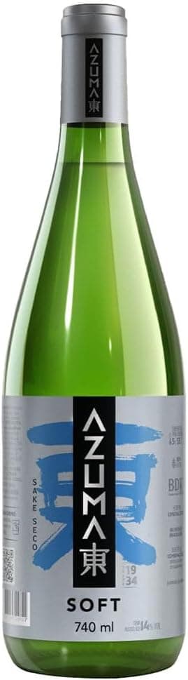 Azuma Kirin Soft Sake 740ml por R$31,96 com frete grátis na Amazon