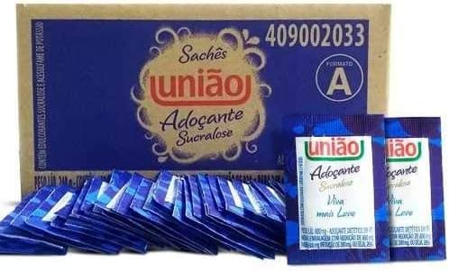 Adoçante União Sucralose em sachês 400 por R$41,99 na Amazon (12%)