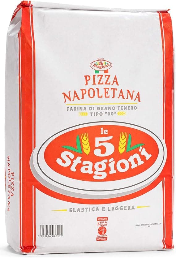 Farinha Le 5 Stagioni 00 Napolitana 1kg com entrega grátis para pizzas