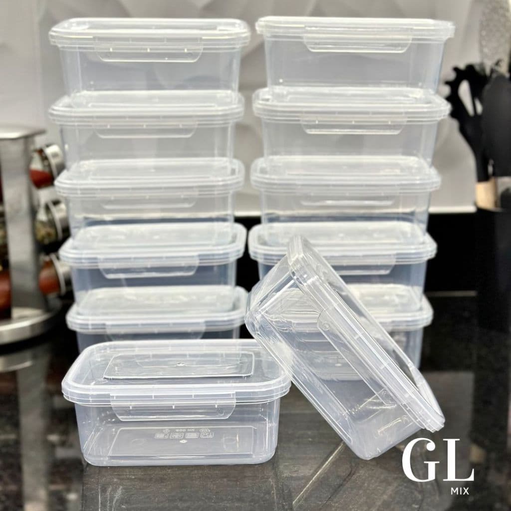 Kit de marmitas com travas herméticas que garante praticidade e segurança no armazenamento diário