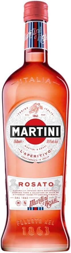 Martini Rosato 750ml por R$50,99 na Amazon: aperitivo com twist