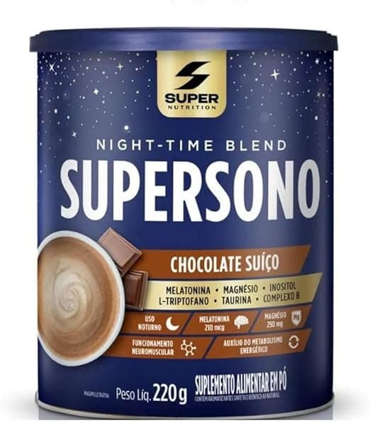 Supersono 220g Chocolate Suíço com 26% de desconto na Amazon: R$86,88