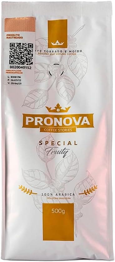 Pronova Special Fruity: Café 500g moído com 39% de desconto a R$47,59