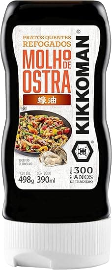 Kikoman Molho de Ostra 390 g na Amazon por R$30,45 — umami prático