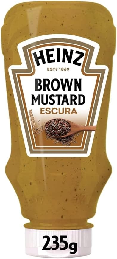 Heinz Mostarda Escura 235 g: R$18,29 na Amazon para a volta às aulas