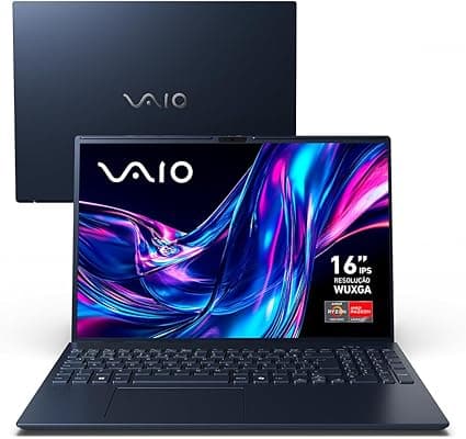 VAIO FE16 com Ryzen 7, 32 GB RAM e 512 GB SSD por R$4.103,86 (31%)