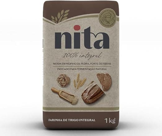 Farinha Integral Nita 1 kg por R$ 6,99; frete grátis acima de R$ 19