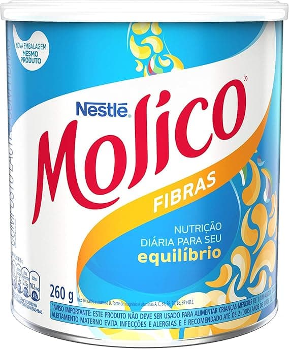 Molico Fibras 260G: R$19,90 na Amazon para a Volta às Aulas