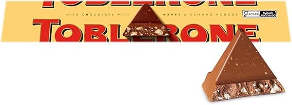 Toblerone 100 g Nougat de Mel e Amêndoas – R$20,90 frete grátis