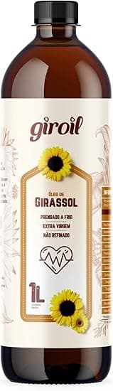 Óleo de Girassol Giroil Extra Virgem 1L com 13% de desconto na Amazon