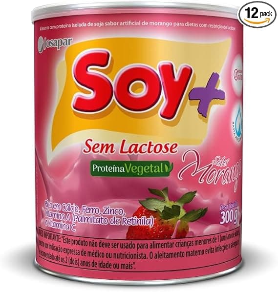 SUPRA SOY Morango em Pó 300 g por R$20,02 com frete grátis na Amazon