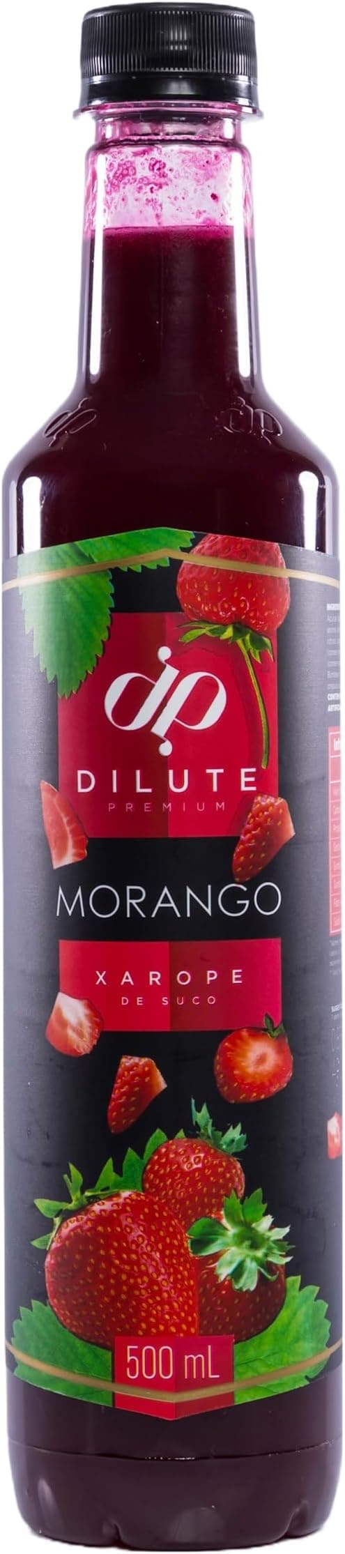Xarope Morango Dilute 500 ml por R$24,99 na Amazon — drinks caseiros