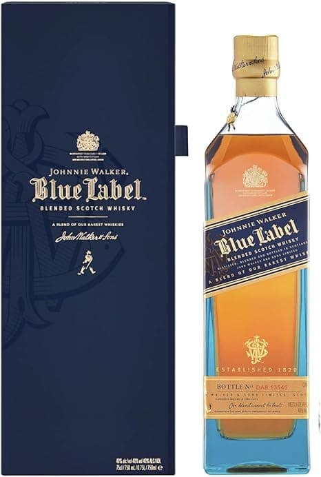Blue Label 750ml: R$997,87 na Amazon — oferta para colecionadores