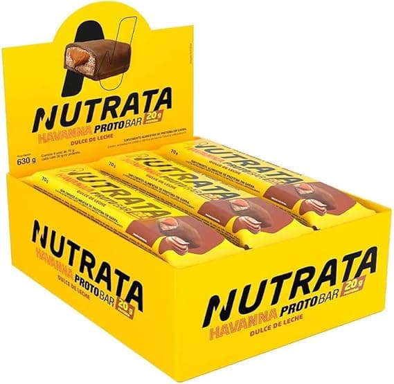 Nutrata Proto Bar Havanna 70g: 9 barras por R$89,90 na Amazon