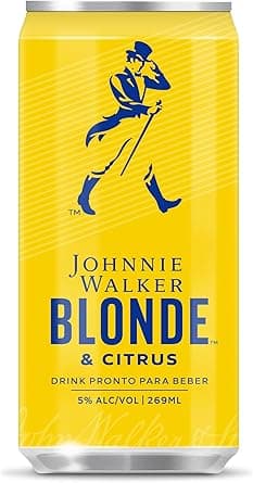 Johnnie Walker Blonde Citrus 269ml: drink pronto por R$10,90 na Amazon