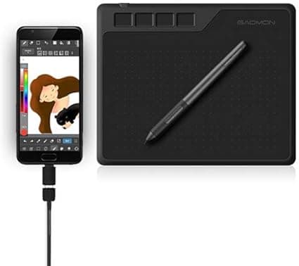 GAOMON S620: Mesa de 10 polegadas com caneta 8192 níveis por R$209,14