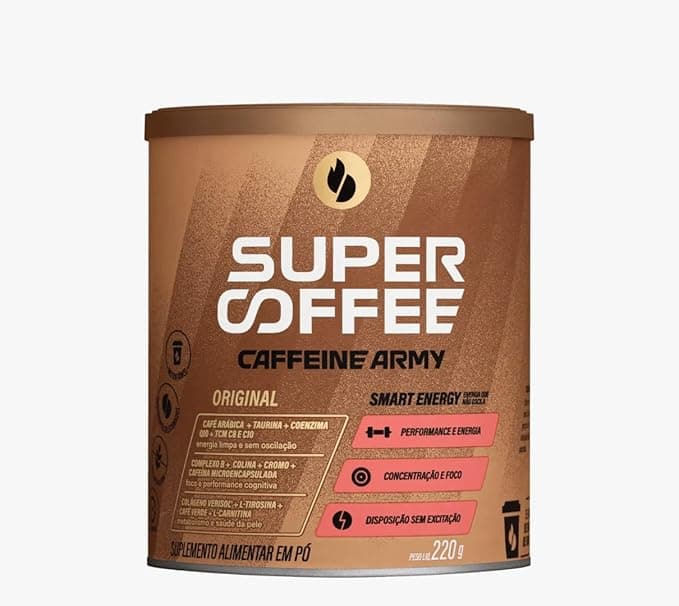 Supercoffee Classic 220g: energia estável na volta às aulas — R$124,50