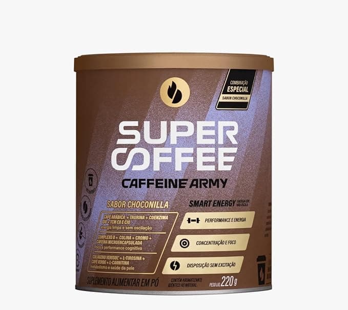 Supercoffee Choconilla Classic Size (220g) – R$126,99 na Amazon