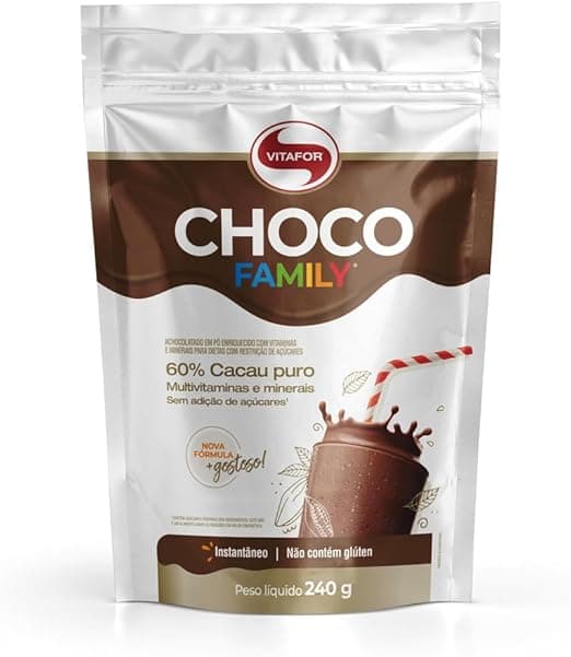 Vitafor Choco Family 240 g fica por R$50,90 para a volta às aulas