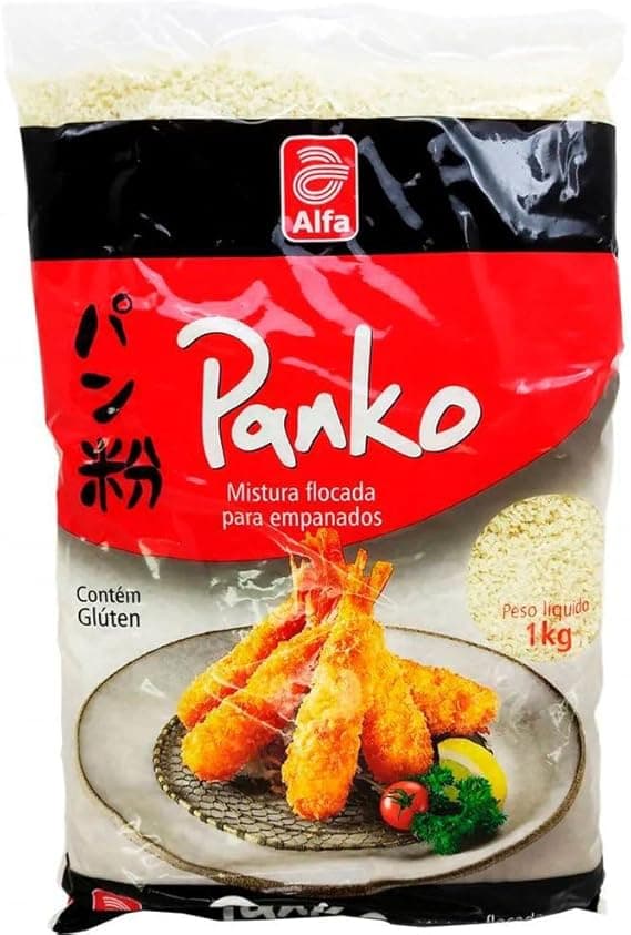 Panko Alfa 1 kg: crocância ideal para empanar por R$25,90 na Amazon