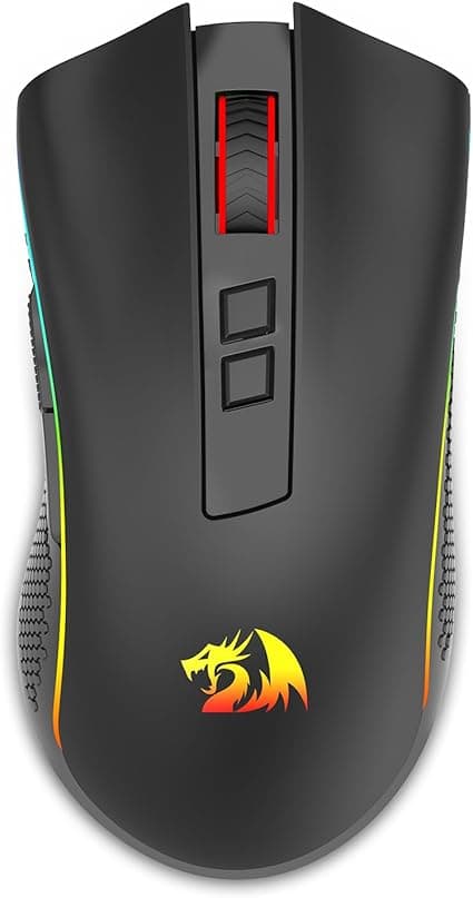 Redragon Cobra Pro RGB sem fio: 16.000 DPI por R$179,99 Volta às Aulas