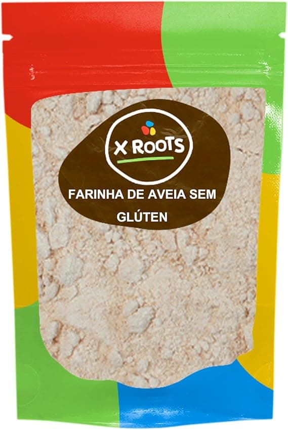 Farinha de Aveia Sem Glúten 1kg X Roots – R$26,90 Volta às Aulas