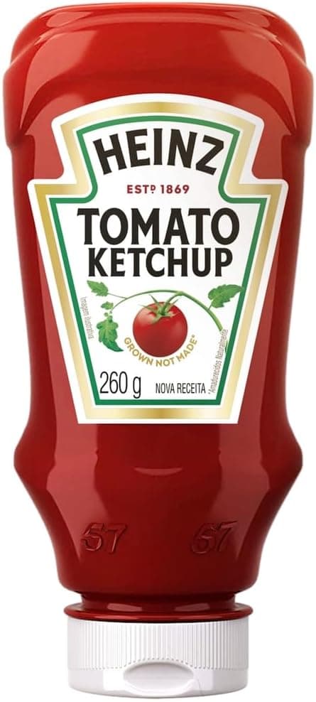 Ketchup Heinz 260 g: R$9,49 e frete grátis acima de R$19 na Amazon