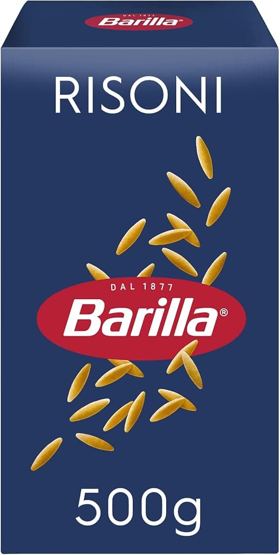 Barilla Risoni 500 g: volta às aulas por R$ 15,90 na Amazon