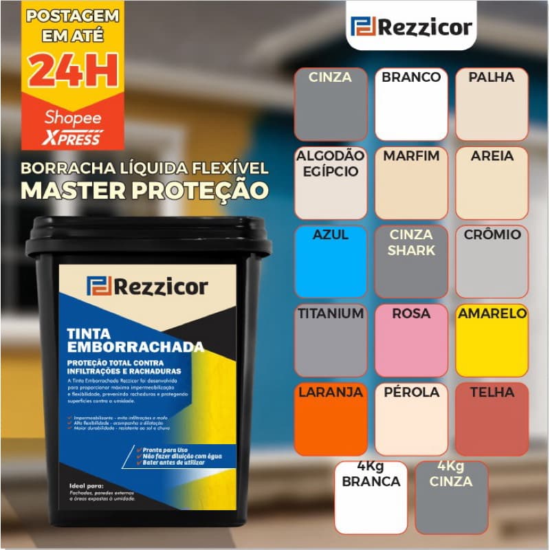 Tinta borracha que protege e renova paredes garantindo durabilidade e impermeabilidade