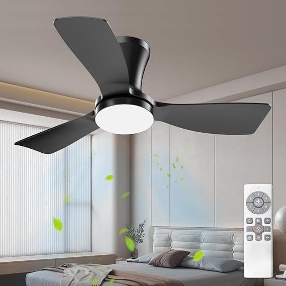 Ventilador Airwit 91 cm com LED e motor DC silencioso R$322,42 à vista
