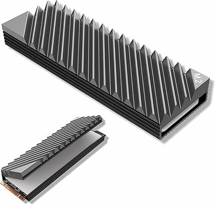 Dissipador de Calor para SSD M.2 2280 em Alumínio com Pad – R$67,92