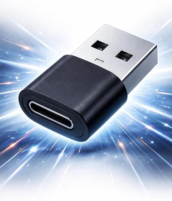 Adaptador USB-C para USB-A OTG 30W: conectividade por R$15,90 na Amazon