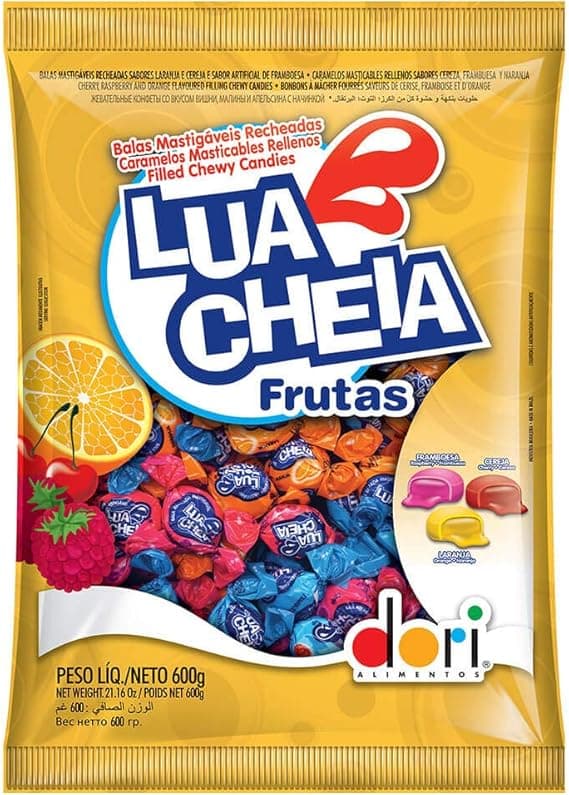 Bala Lua Cheia Dori 600G por R$18,69 na Amazon com frete grátis