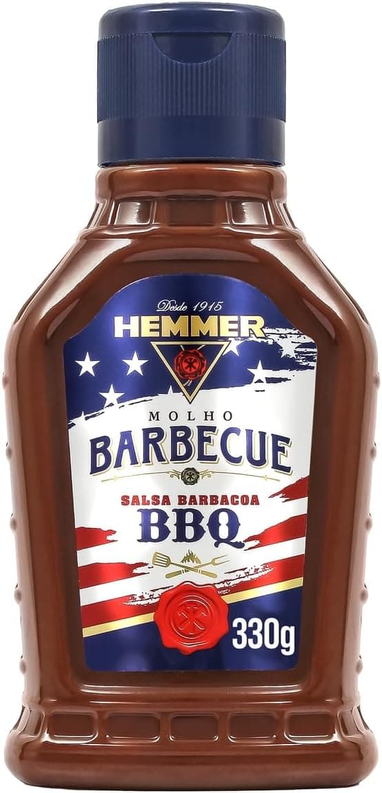 Hemmer Molho Barbecue 330 g — sabor marcante e prático para churrasco