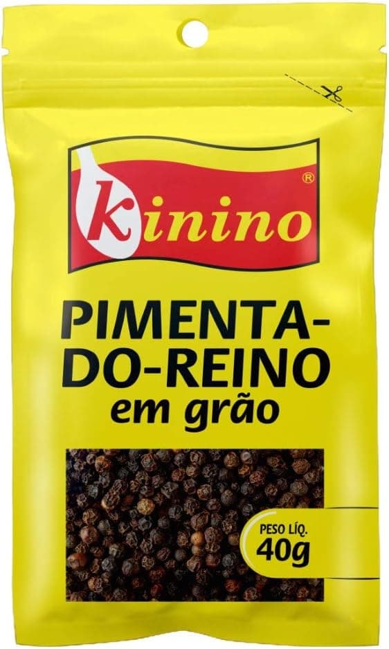 Pimenta-do-Reino Kinino em Grãos 40 g por R$5,32 na Amazon