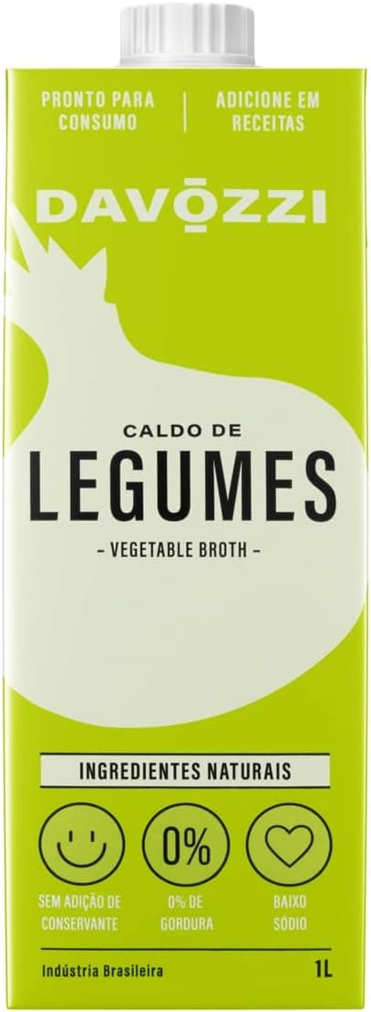 Davozzi Caldo de Legumes 1L 100% Natural por R$19,88 – 22% de desconto