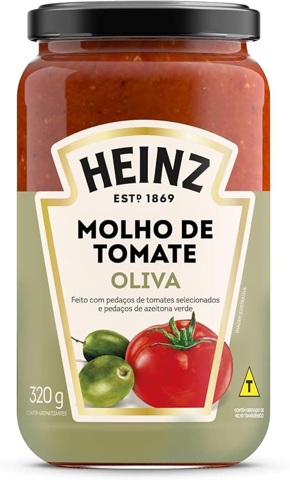 Molho Heinz Rústico Oliva 320 g: oferta na Amazon por R$9,99