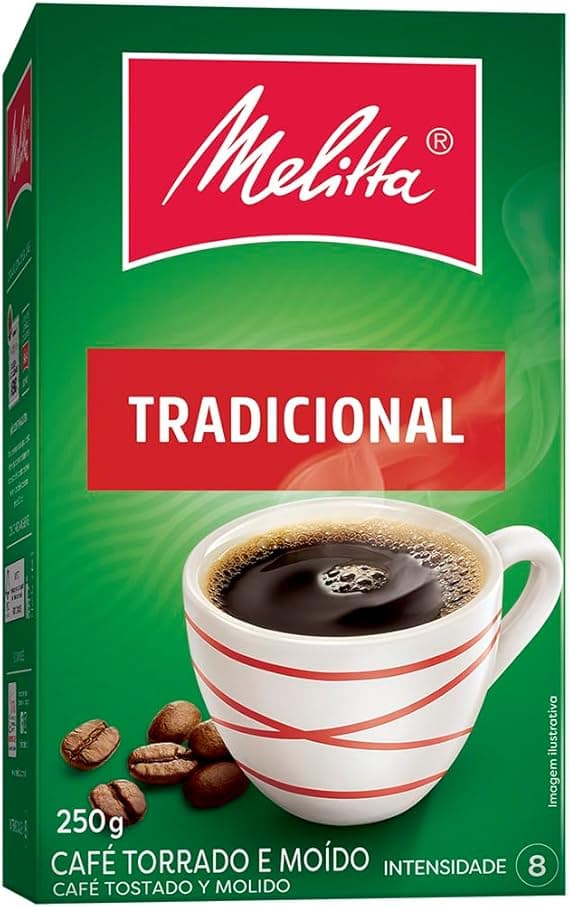 Café Melitta Tradicional Vácuo 250g – R$ 21,49 com frete grátis
