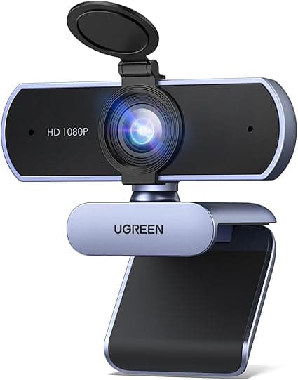 UGREEN Webcam Full HD 1080P com microfone por R$170,90 na Amazon