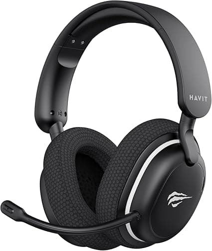 Havit Fuxi H7SE: headset gamer dual 2.4GHz/BT até 43h por R$246,05