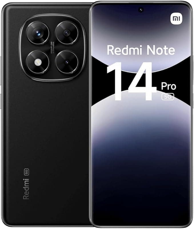 Redmi Note 14 Pro 5G: tela 6,67” AMOLED 200 MP, R$1.995 na Amazon
