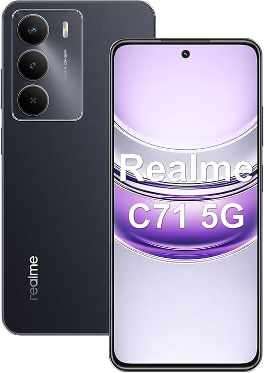 Realme C71 5G chega na Amazon por R$1.239,00 com tela 120 Hz e 8/256