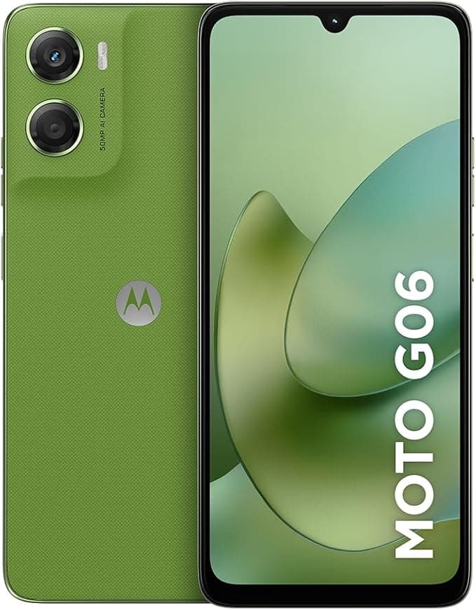 Moto g06: 128 GB, câmera 50 MP, RAM Boost até 8 GB – R$ 776,67 Amazon