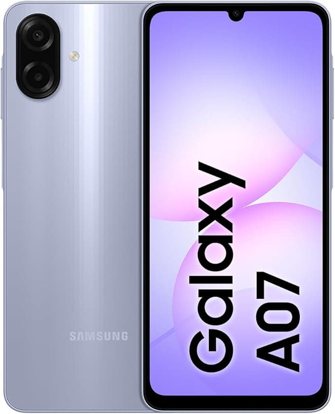 Galaxy A07 256GB, 8GB: R$899,00 à vista na Amazon, 10x de R$99,97
