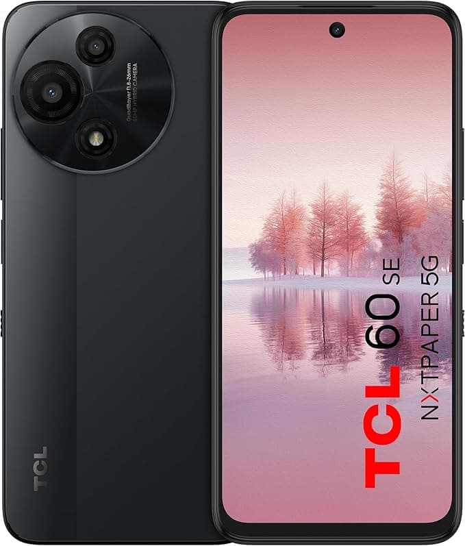 TCL 60SE NXTPAPER 5G: 256 GB + 18 GB RAM por R$1.275,97